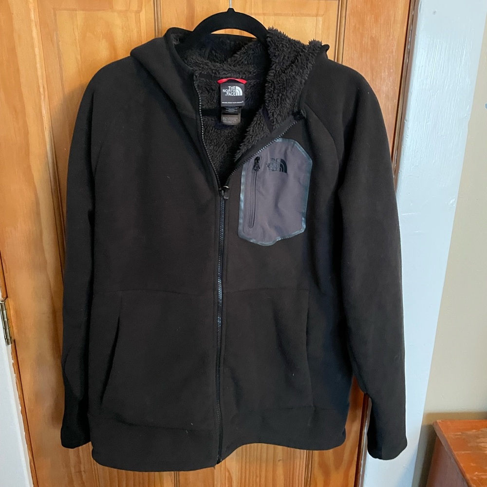 North Face winter softshell jacket. Large
